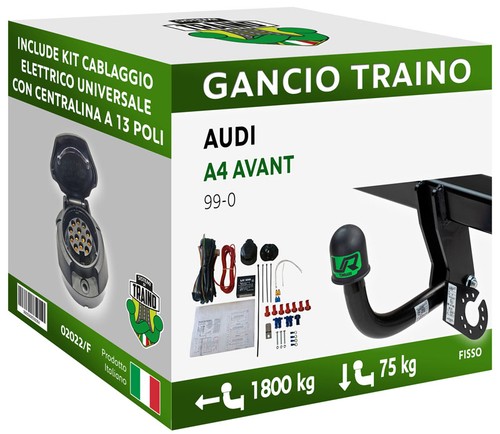 Gancio fisso audi avant - a4, sw