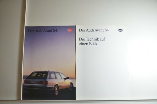Bellissimo depliant audi - bellissimo, "l'audi
