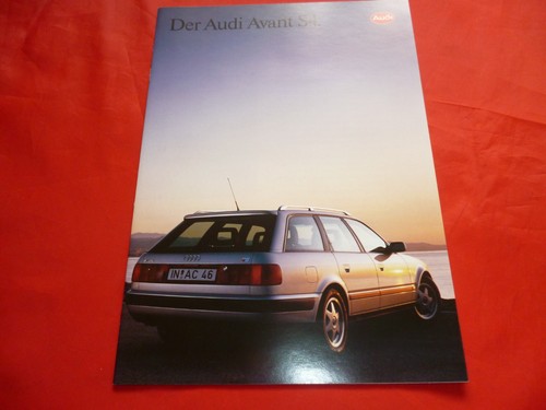 Audi avant depliant - avant,