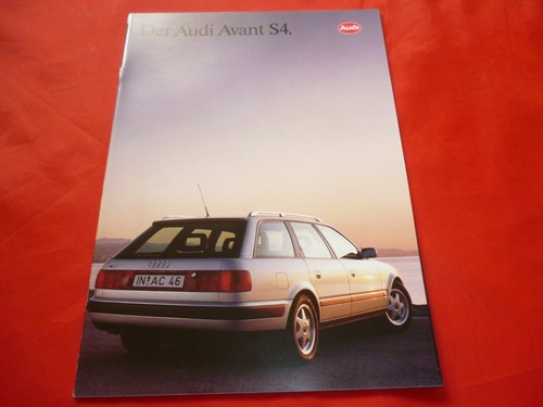 Audi avant depliant - s4, c4