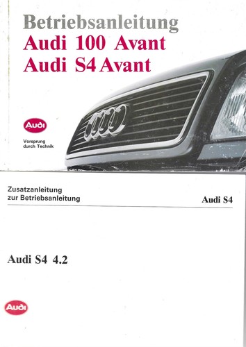 Audi avant manuale di - s4,